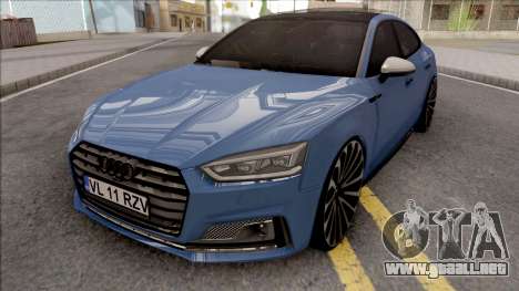 Audi S5 Blue para GTA San Andreas