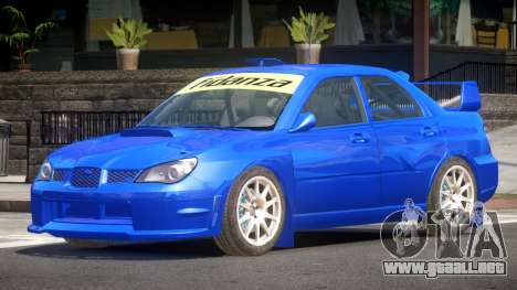 Subaru Impreza WRX Sport para GTA 4