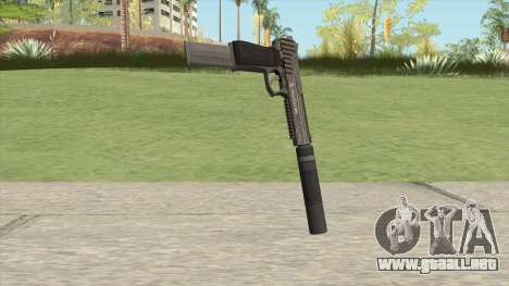 Pistol .50 GTA V (Platinum) Suppressor V2 para GTA San Andreas