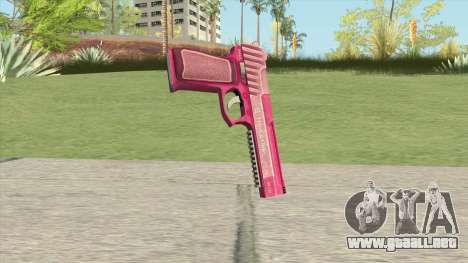 Pistol .50 GTA V (Pink) Base V1 para GTA San Andreas