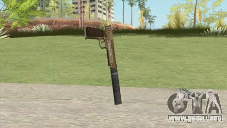 Pistol .50 GTA V (Army) Suppressor V1 para GTA San Andreas