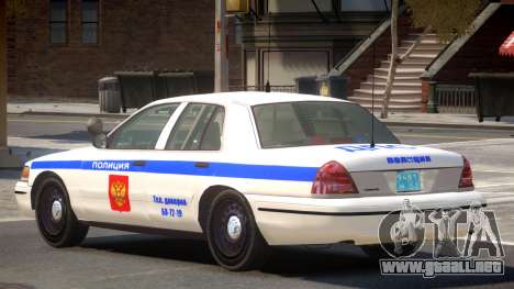 Ford Crown Victoria Police V1.3 para GTA 4