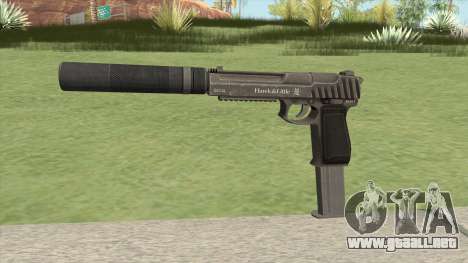 Pistol .50 GTA V (Platinum) Suppressor V2 para GTA San Andreas