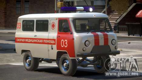 UAZ 39629 Ambulance para GTA 4