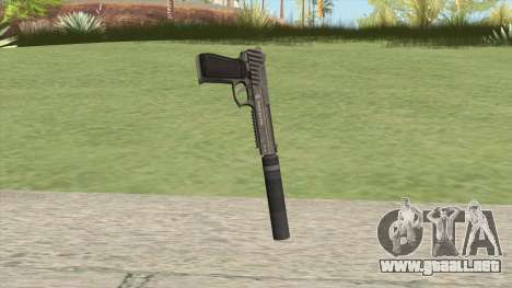 Pistol .50 GTA V (Platinum) Suppressor V1 para GTA San Andreas