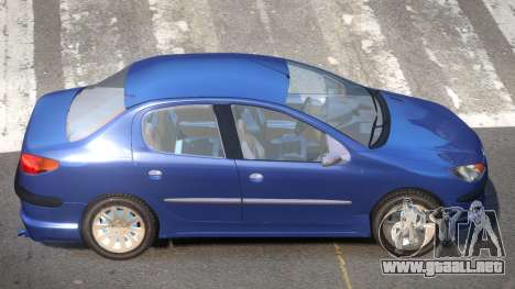 Peugeot 206 V1.0 para GTA 4