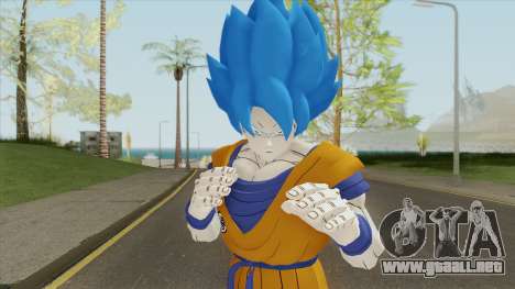 Goku (Super Sayains Bleu Evolution) para GTA San Andreas