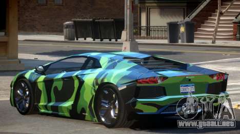 Lamborghini Aventador SS PJ3 para GTA 4
