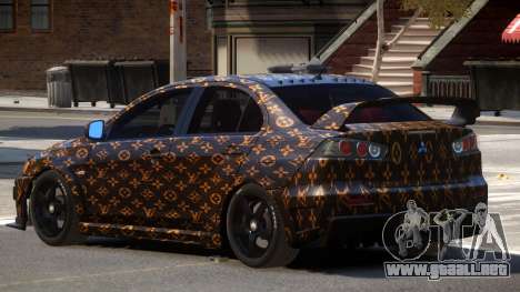 Mitsubishi Lancer X ST PJ1 para GTA 4