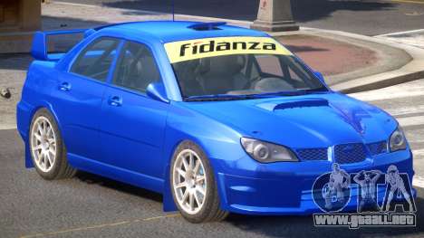 Subaru Impreza WRX Sport para GTA 4