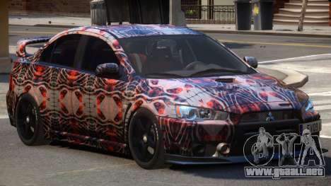 Mitsubishi Lancer X ST PJ2 para GTA 4