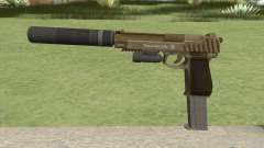 Pistol .50 GTA V (Army) Full Attachments para GTA San Andreas