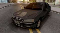 Peugeot Pars with Dashboard ELX para GTA San Andreas
