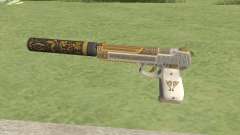 Pistol .50 GTA V (Luxury) Suppressor V1 para GTA San Andreas