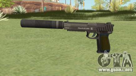 Pistol .50 GTA V (LSPD) Suppressor V1 para GTA San Andreas