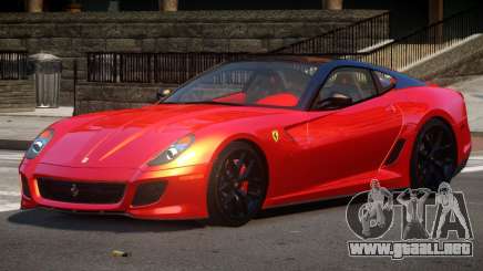 Ferrari 599 GTO Tuned para GTA 4
