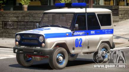 UAZ 315195 Police para GTA 4