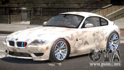 BMW Z4 GT Sport PJ1 para GTA 4