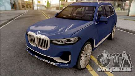 BMW X7 2020 Low Poly para GTA San Andreas