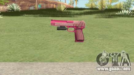 Pistol .50 GTA V (Pink) Flashlight V1 para GTA San Andreas