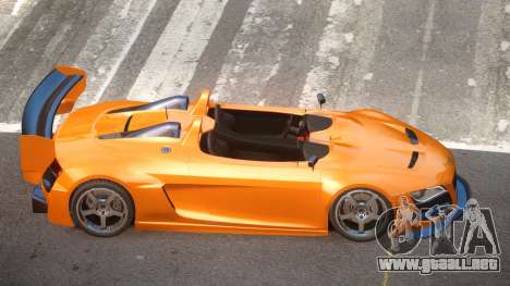 Audi R8 GT Roadster para GTA 4