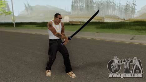 Nichirin Katana (Demon Slayer) para GTA San Andreas