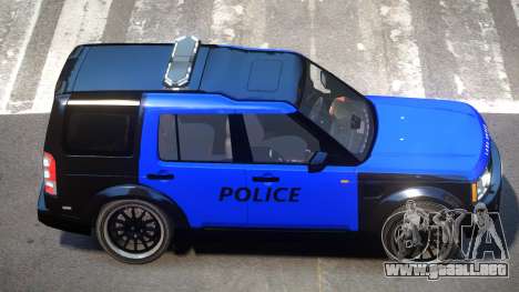Land Rover Discovery Police V1.0 para GTA 4