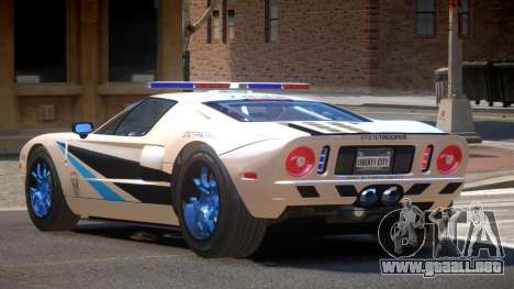 Ford GT1000 Police V1.3 para GTA 4