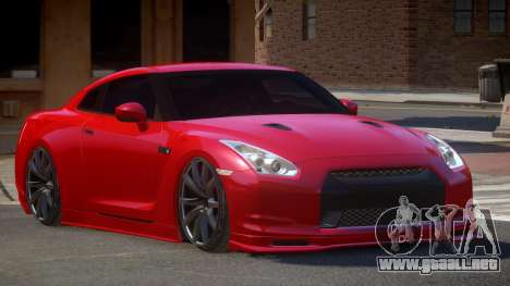 Nissan GT-R Tuned para GTA 4