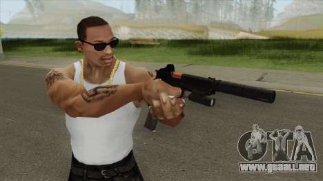 Heavy Pistol GTA V (Orange) Full Attachments para GTA San Andreas