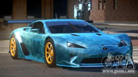 Lexus LFA GT PJ1 para GTA 4