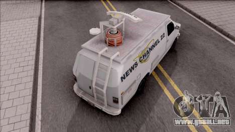 Mullido Newsvan NFS MW para GTA San Andreas