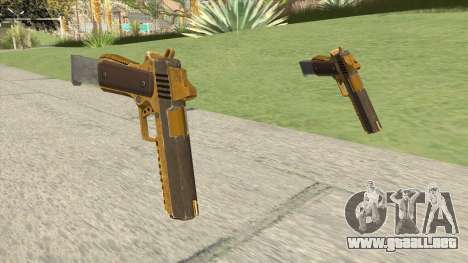 Heavy Pistol GTA V (Gold) Base V2 para GTA San Andreas