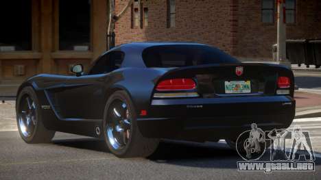 Dodge Viper SRT GTS V1.2 para GTA 4