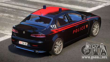 Alfa Romeo 159 Police V1.0 para GTA 4