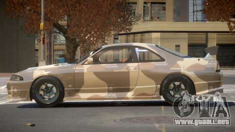 Nissan Skyline GT R33 SE PJ2 para GTA 4