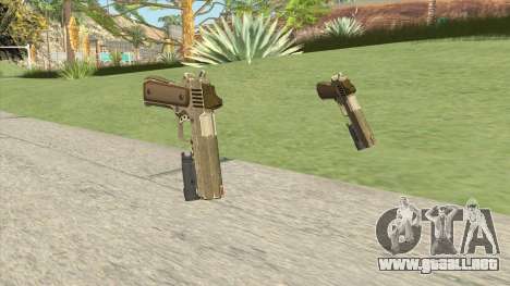 Heavy Pistol GTA V (Army) Flashlight V1 para GTA San Andreas