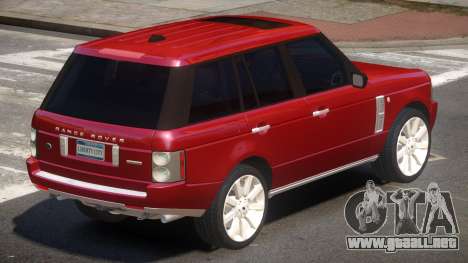 Range Rover Supercharged Edit para GTA 4