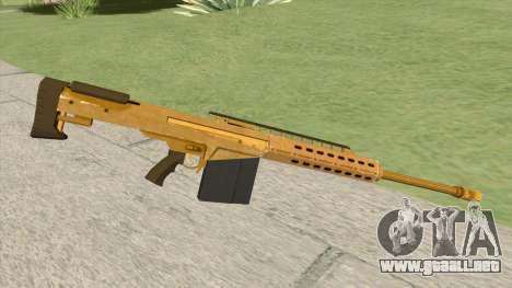 Heavy Sniper GTA V (Gold) V2 para GTA San Andreas