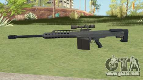 Heavy Sniper GTA V (LSPD) V3 para GTA San Andreas