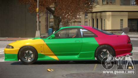 Nissan Skyline GT R33 SE para GTA 4