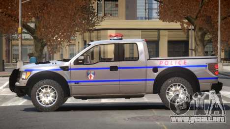 Ford Raptor Police V1.0 para GTA 4