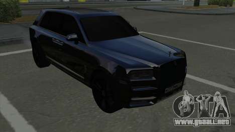Rolls Royce Cullinan 2019 Black para GTA San Andreas