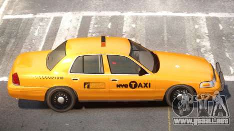 Ford Crown Victoria Taxi NY para GTA 4