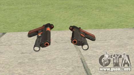 Heavy Pistol GTA V (Orange) Flashlight V1 para GTA San Andreas