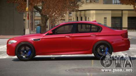 BMW M5 F10 TDI para GTA 4