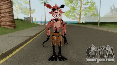 Withered Foxy (FNAF 2) para GTA San Andreas