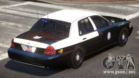 Ford Crown Victoria FS Police V1.1 para GTA 4