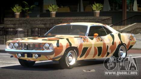 Plymouth Hemi Cuda STI PJ2 para GTA 4