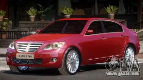 Hyundai Genesis Sedan V1.1 para GTA 4